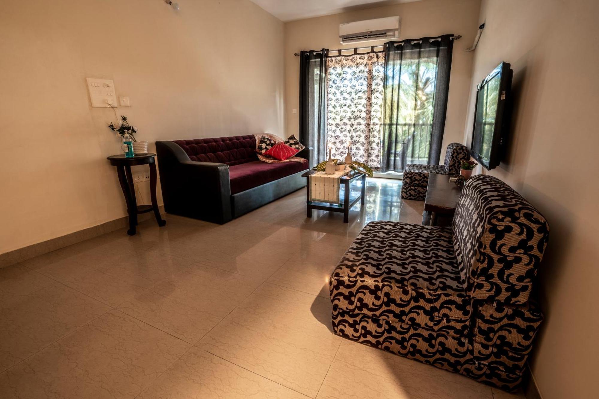 Goa Chillout Apartment - 1Bhk, Baga Exterior photo