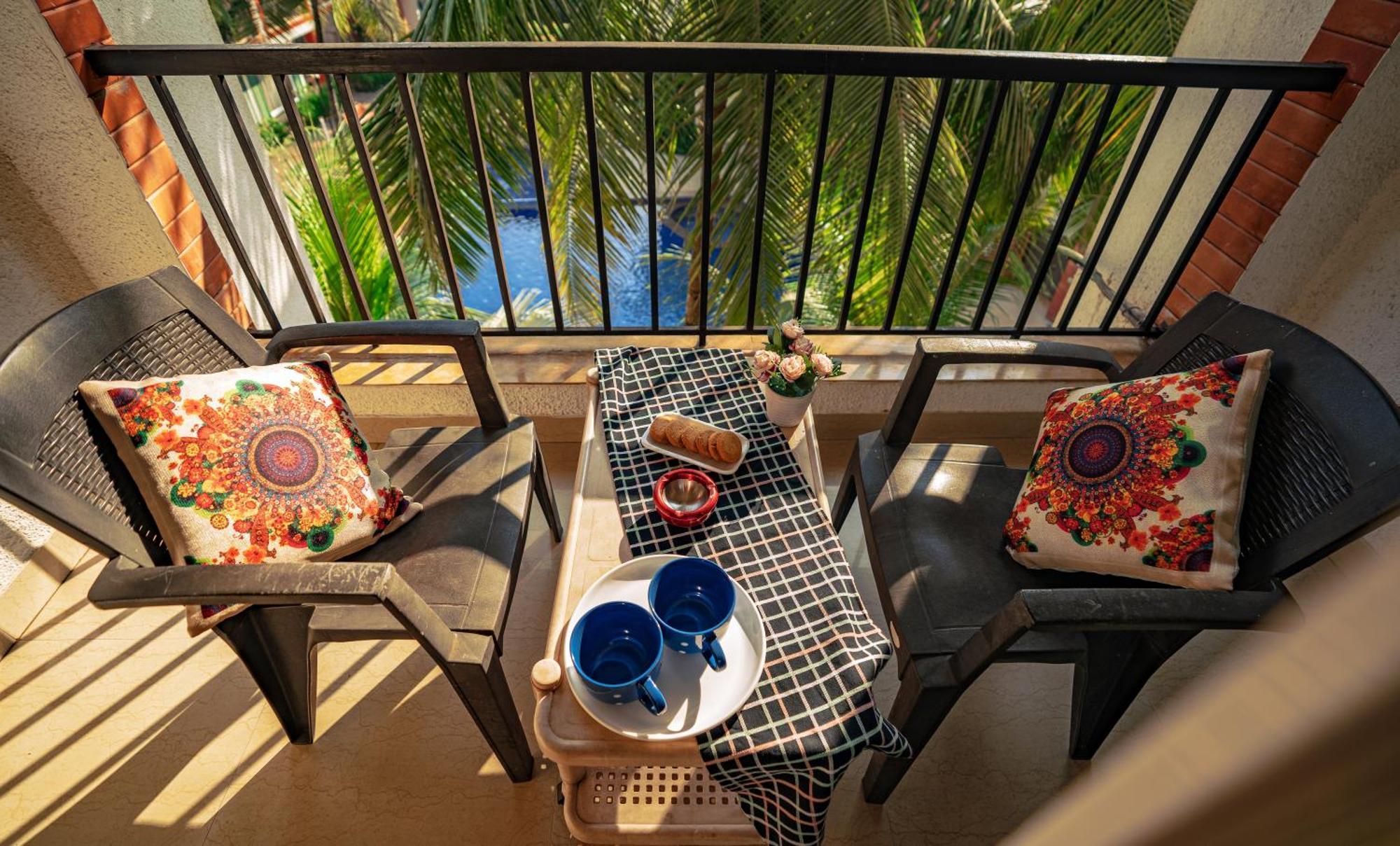 Goa Chillout Apartment - 1Bhk, Baga Exterior photo